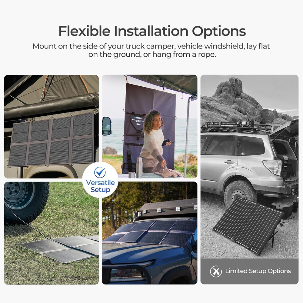 200 watt Portable Solar Panel Blanket - Forge and Bearing