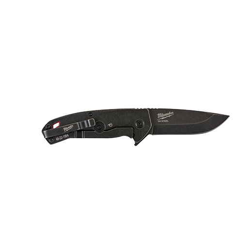 Milwaukee 3” HARDLINE™ Smooth Blade Pocket Knife - Forge and Bearing