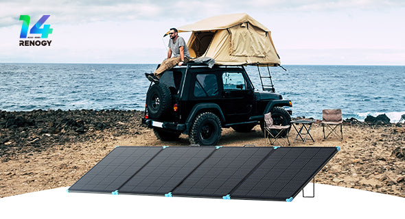 Renogy 400W Lightweight Portable Solar Suitcase - Forge and Bearing