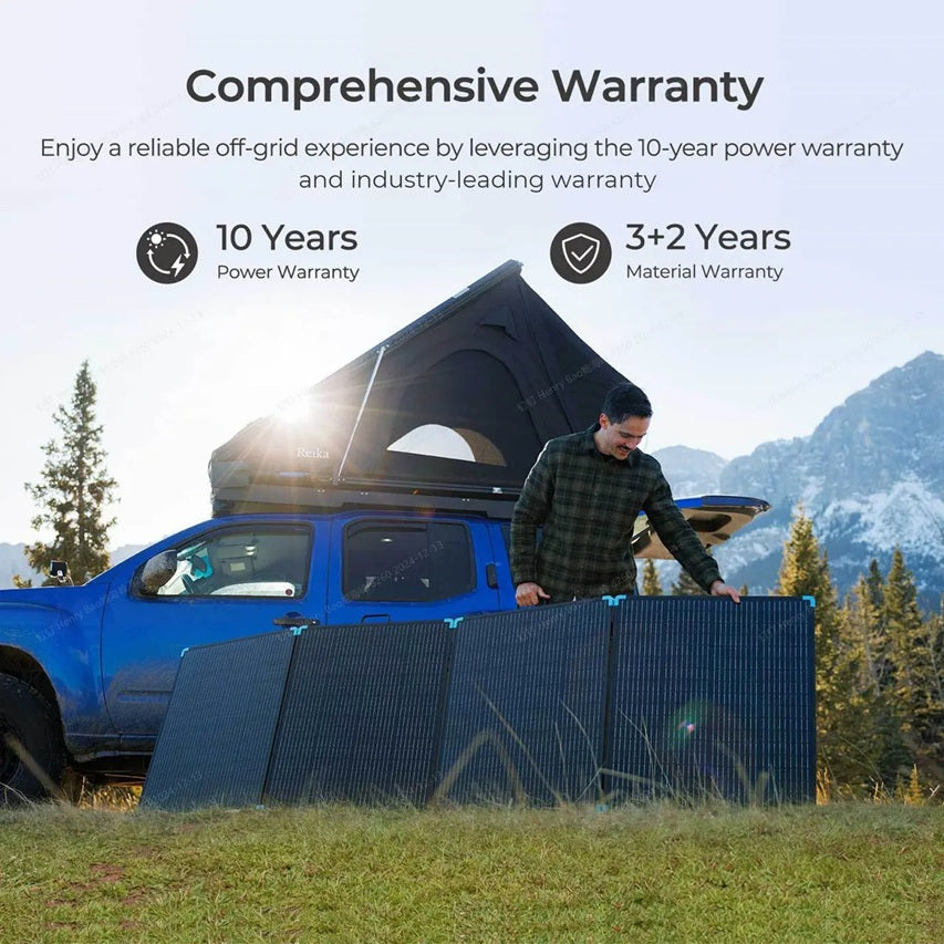 Renogy 400W Lightweight Portable Solar Suitcase - Forge and Bearing
