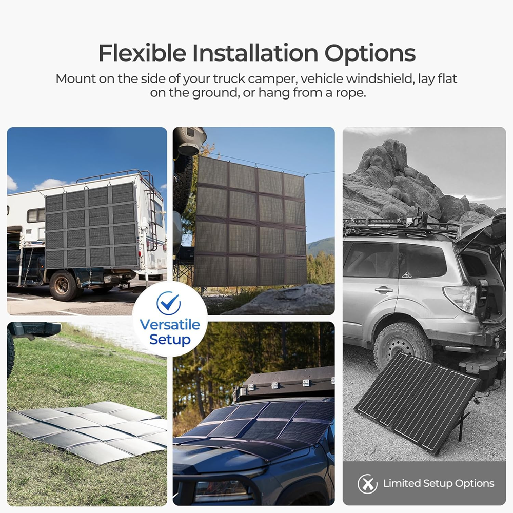 Renogy 400 Watt Solar Panel Blanket - Forge and Bearing
