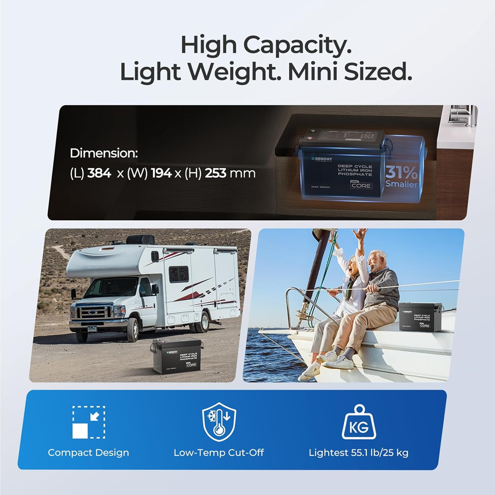 Core Mini - 12V 300Ah - Forge and Bearing
