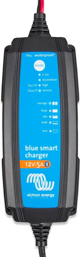 Victron Battery Charger - Blue Smart IP65s Charger 12/5 230V CEE 7/16 - Forge and Bearing