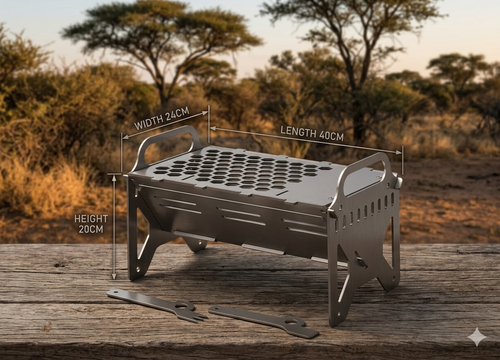 Foldable Field Braai