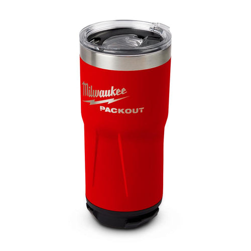 Milwaukee 590ml PACKOUT Double Wall Vacuum Insulated Stainless Steel Tumbler - Forge and Bearing