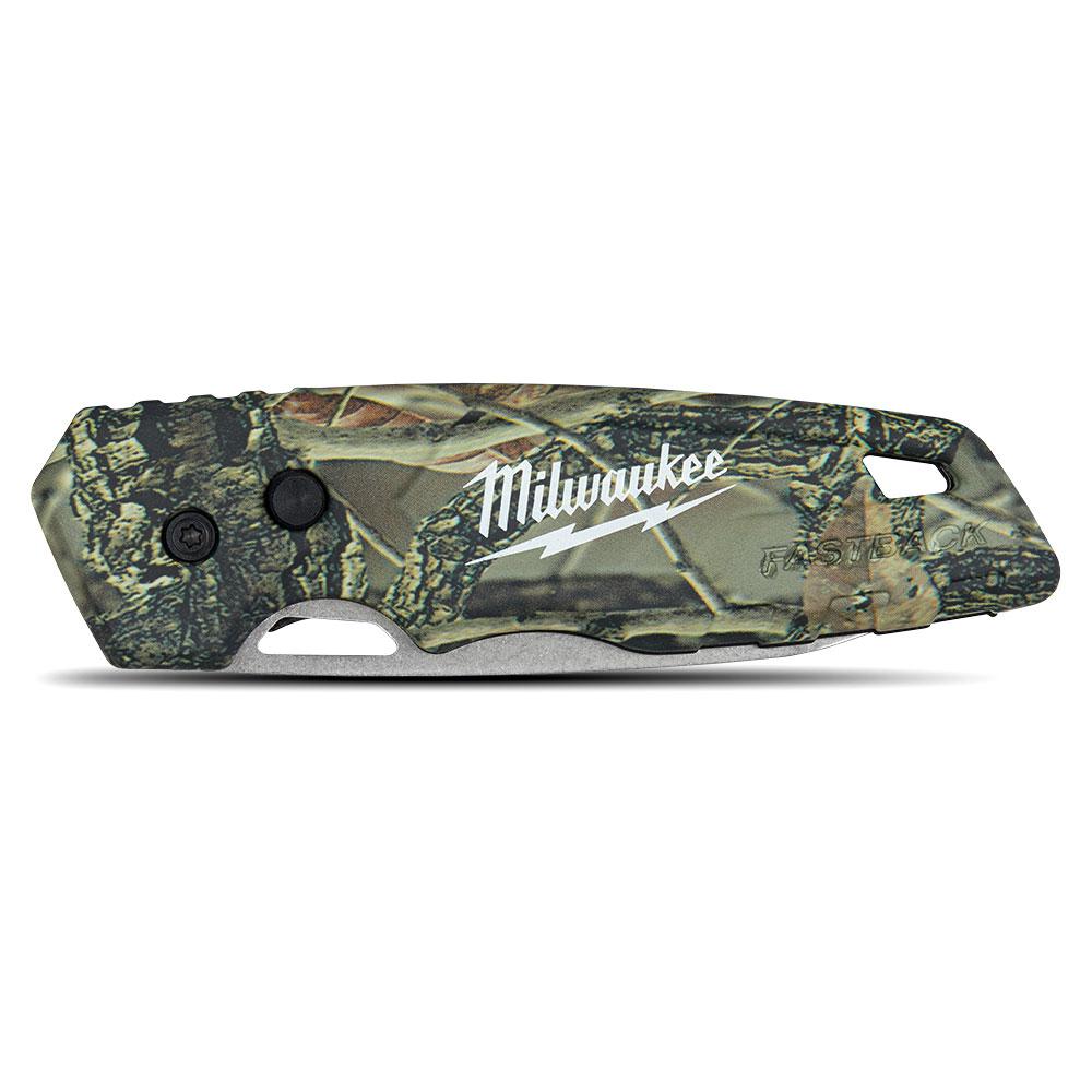 Milwaukee FASTBACK Folding Camo Knife - Forge and Bearing