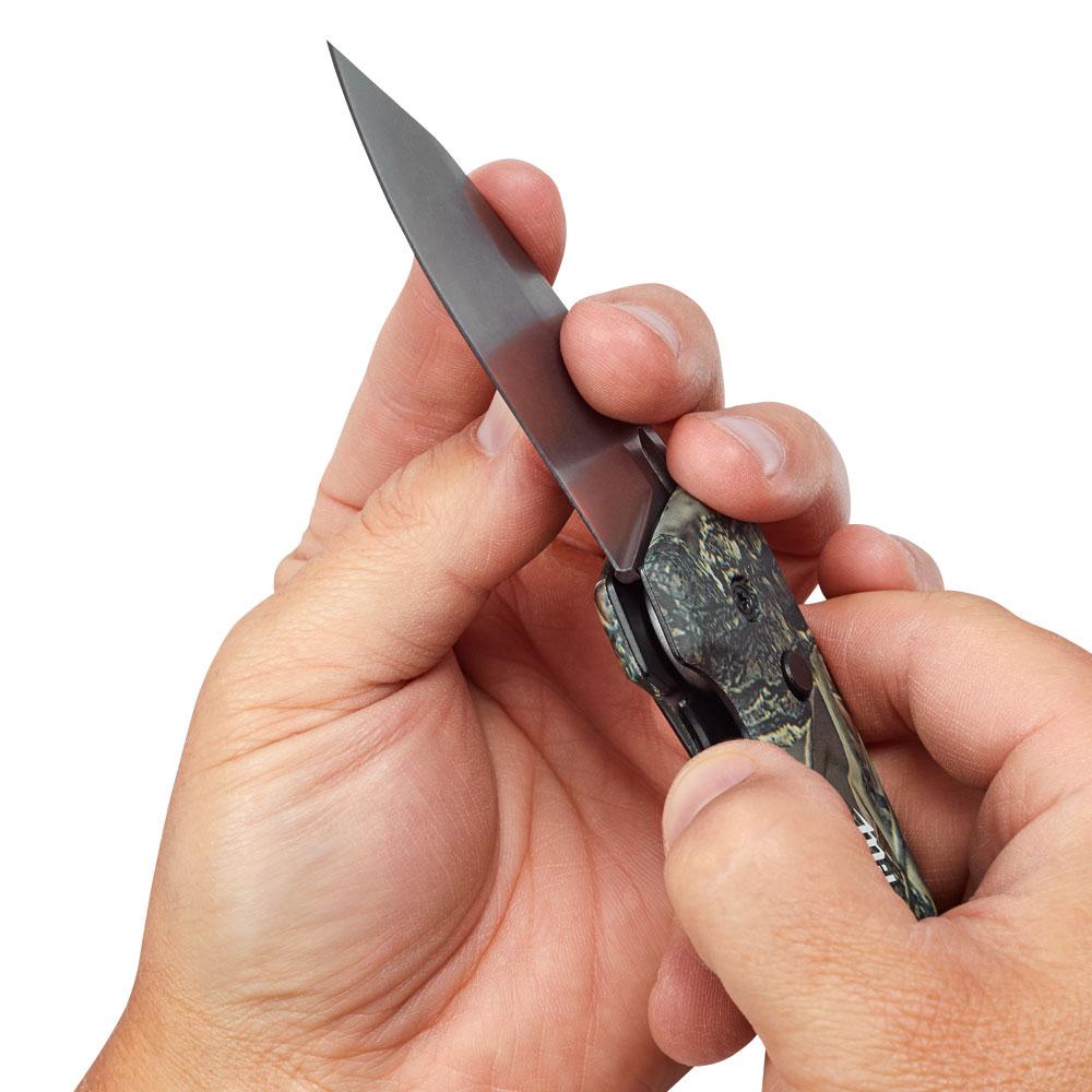 Milwaukee FASTBACK Folding Camo Knife - Forge and Bearing