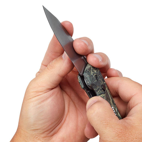 Milwaukee FASTBACK Folding Camo Knife - Forge and Bearing