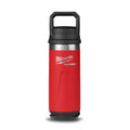 Milwaukee PACKOUT 532ml Red Bottle with Chug Lid - Forge and Bearing