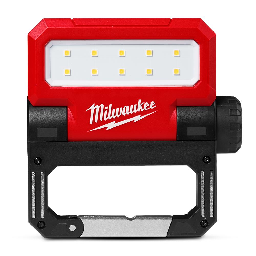 Milwaukee 4V 3.0Ah REDLITHIUM USB Folding Flood Light Kit - Forge and Bearing