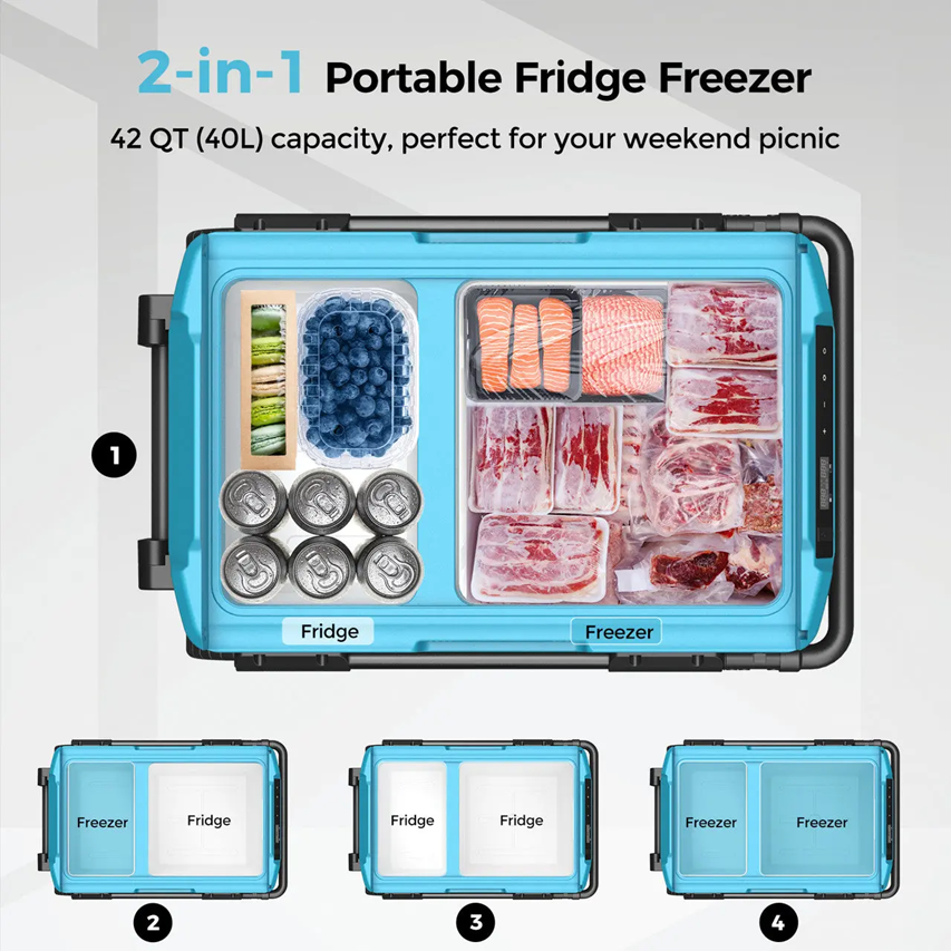 Portable Refrigerator with EU Grade Refrigerating Fluid - Forge and Bearing