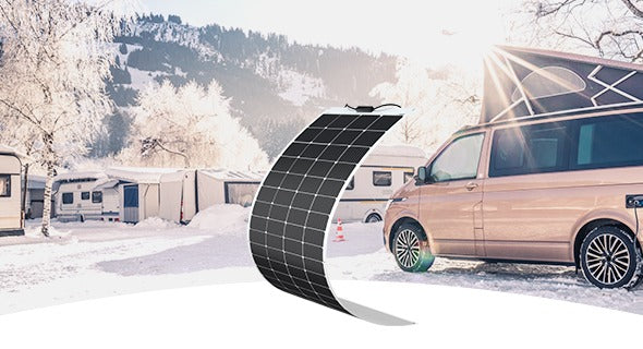 Renogy CORE 12V 200W Lightweight and Flexible Solar Panel - Forge and Bearing